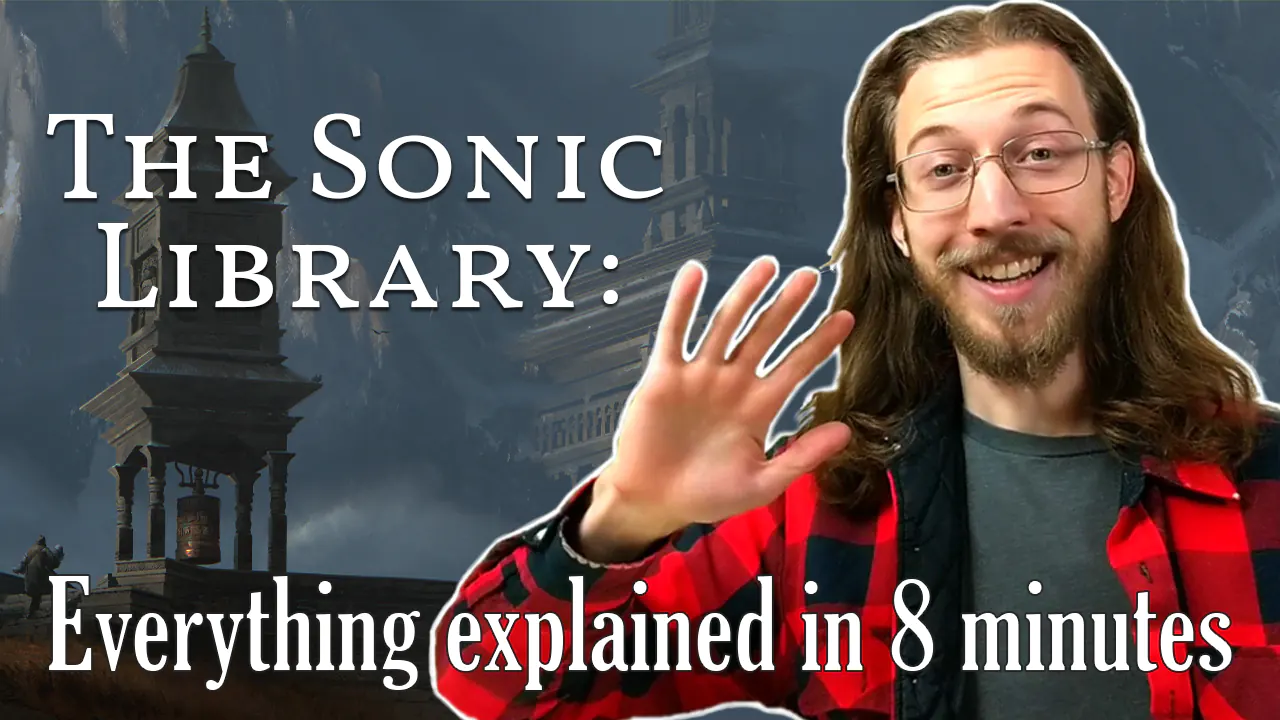 Bob World Building provides an eight minute walkthrough of the Sonic Library, which contains RPG sound effects for homebrew dnd campaigns